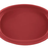 Bubble and Brown 2-Piece Oval Ceramic Baker Set