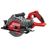 TRUEHVL 48-Volt Cordless 7-1/4 in. Worm Drive Saw Kit with TRUEHVL Battery and Diablo Blade - Super Arbor