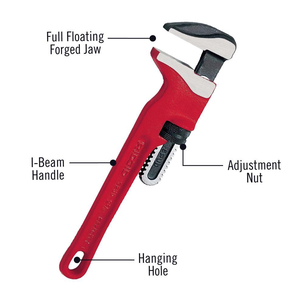 12 in. Spud Wrench for 3/8 in. to 2-5/8 in. Pipe - Super Arbor
