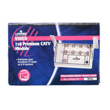 Structured Media Center Premium 1x8 (6-Way) Active Video Amplified Splitter Module - White - Super Arbor