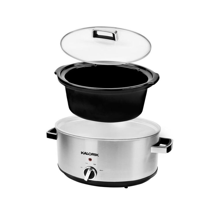6.5 Qt. Stainless Steel Slow Cooker