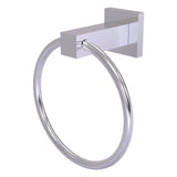 Allied Brass Montero Matte Black Wall Mount Towel Ring