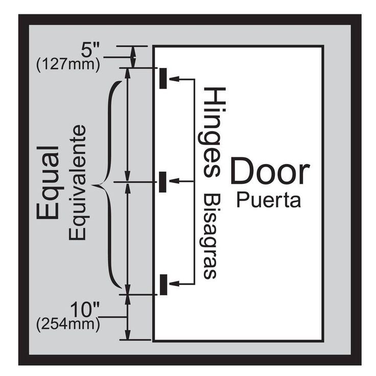 3-1/2 in. x 5/8 in. Radius Oil-Rubbed Bronze Smooth Action Door Hinge