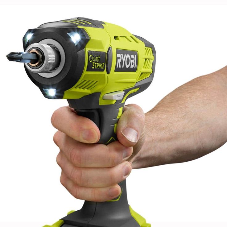18-Volt ONE+ Cordless 1/4 in. Hex QuietSTRIKE Pulse Driver (Tool-Only) with Belt Clip