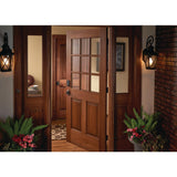 Camelot Aged Bronze Connect Smart Door Lock with Alarm and Accent Door Lever - Super Arbor