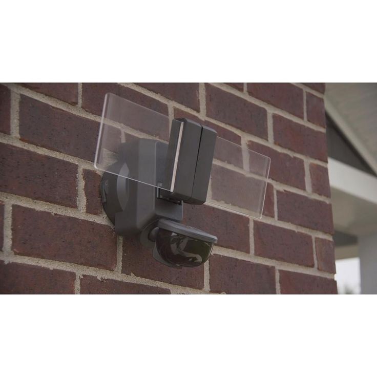 270 Degree Bronze Motion Outdoor Integrated LED Flood Light with Clearview Edgelit Translucent Light Panel Technology