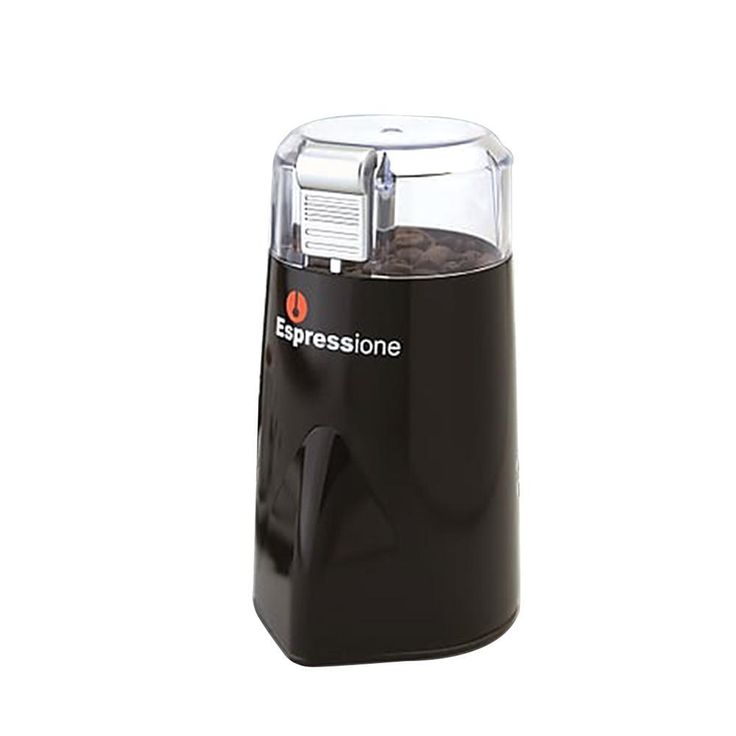 Rapid Touch 8 oz. Black and Silver Blade Coffee Grinder