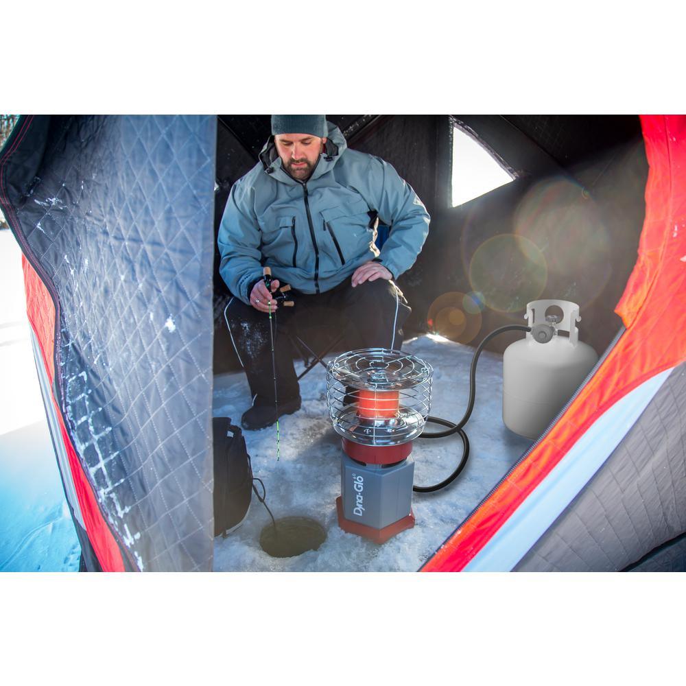 10K BTU HeatAround 360 in Red - Super Arbor