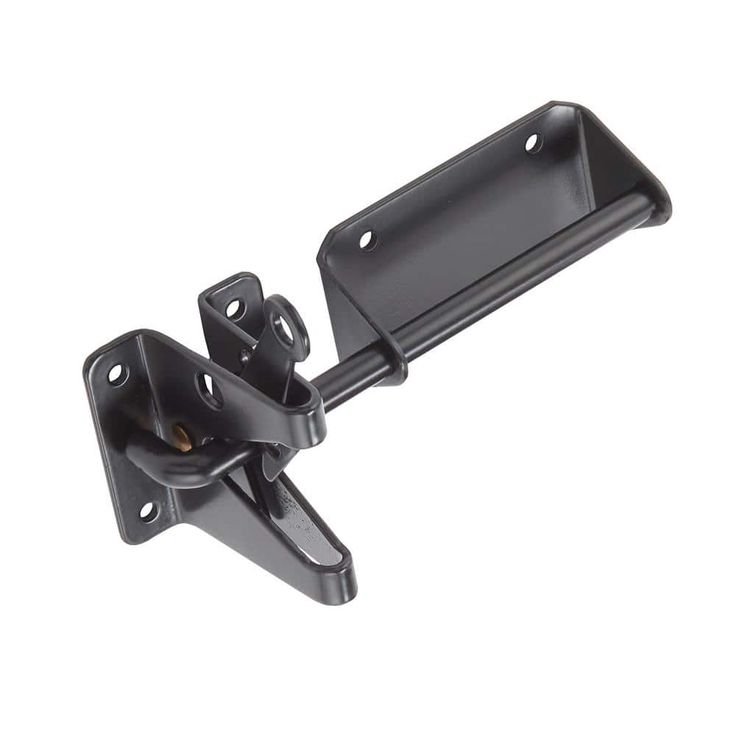 Everbilt Black Heavy Duty Gate Latch