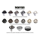 Farmhouse Concrete Apron Front Quartz Composite 34 in. Double Offset Bowl Kitchen Sink kit