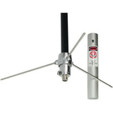 Pre-Tuned 144MHz148MHz VHF/430MHz460MHz UHF Amateur Dual-Band Base Antenna (White Fiberglass) - Super Arbor