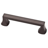 Mandara 5-1/16 in. (128 mm) Center-to-Center Satin Nickel Drawer Pull - Super Arbor