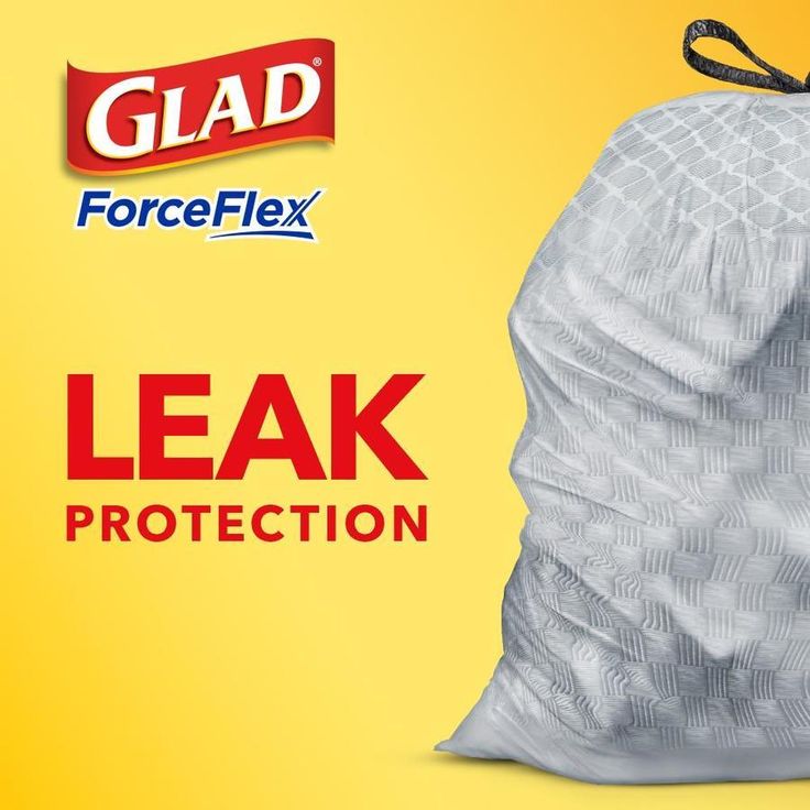 Glad 100-Pack 13-Gallon Fresh Clean Gray Plastic Kitchen Trash Bag