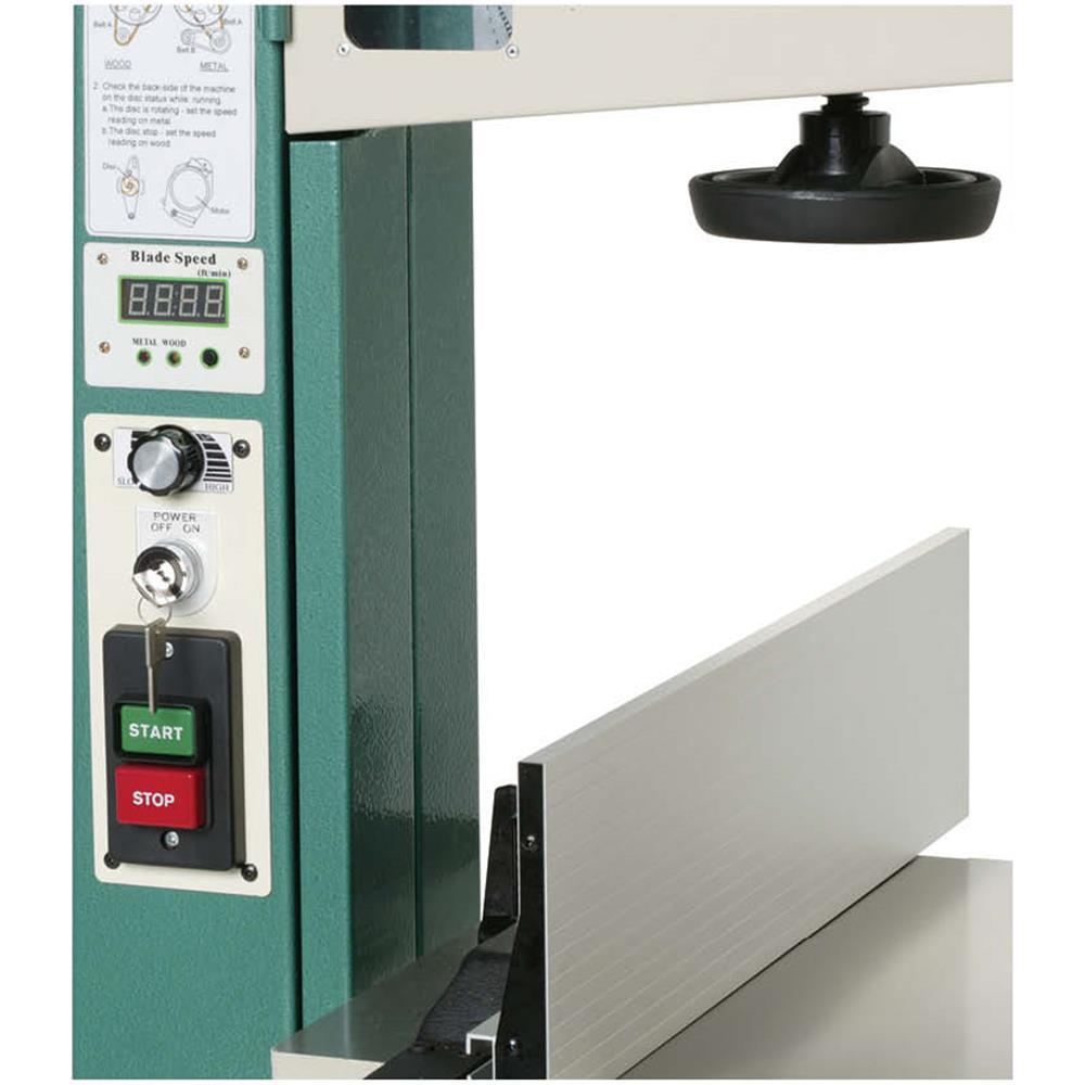 17" Metal/Wood Bandsaw w/Inverter Motor - Super Arbor