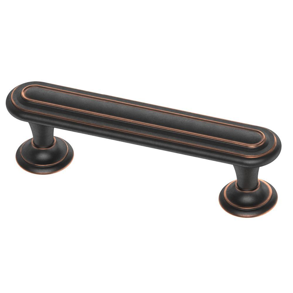 Harmon 3 in. (76mm) Center-to-Center Satin Nickel Drawer Pull - Super Arbor