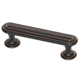 Harmon 3 in. (76mm) Center-to-Center Satin Nickel Drawer Pull - Super Arbor
