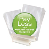 NutriFresh Clear Vacuum Sealer Bag Rolls 7-Roll Multi-Pack