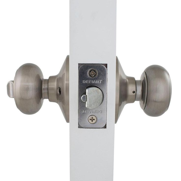 Hartford Satin Nickel Keyed Entry Door Knob