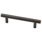 3-3/4 in. (96 mm) Center-to-Center Stainless Steel Bar Drawer Pull (4-Pack) - Super Arbor
