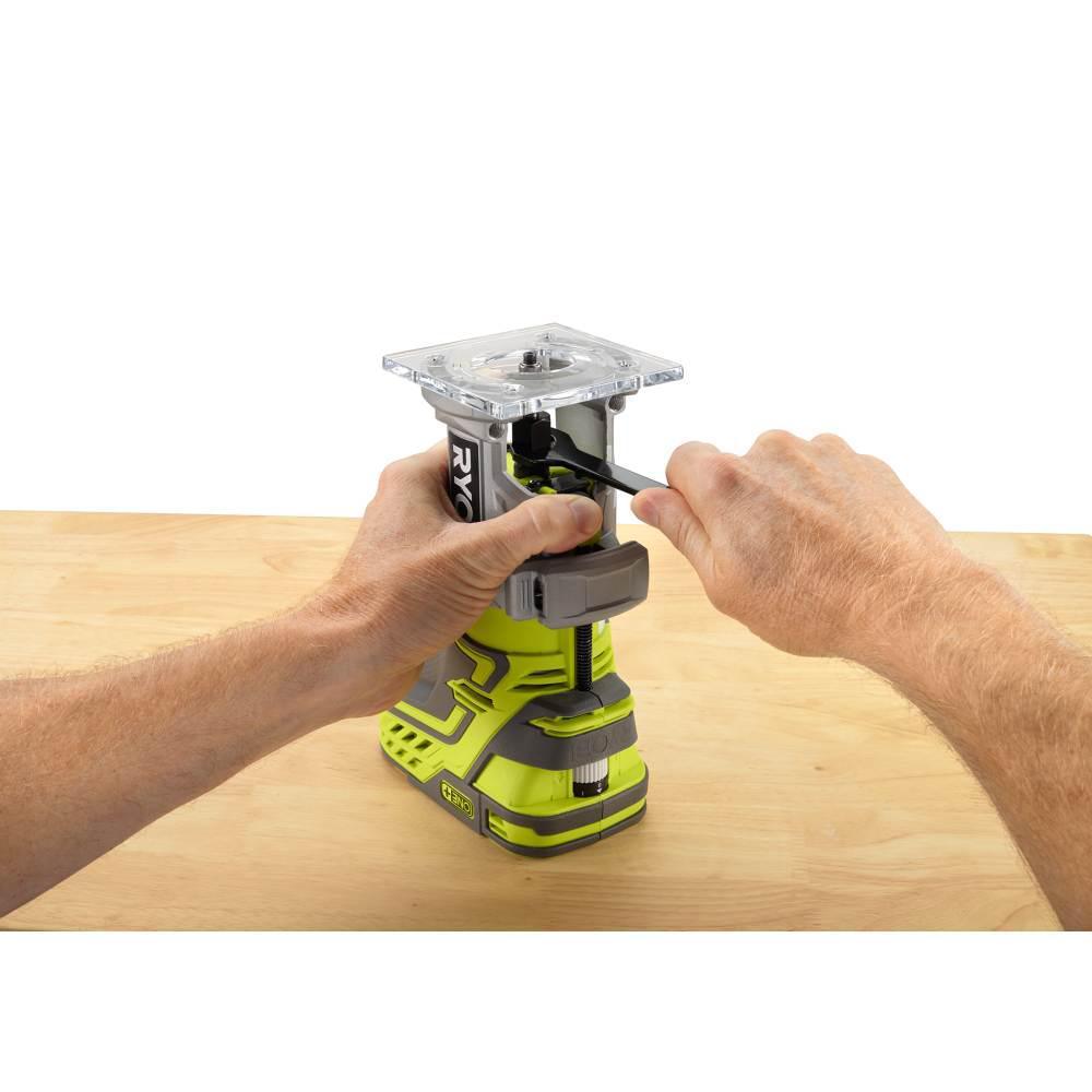 18-Volt ONE+ Cordless Fixed Base Trim Route with 1.5 Ah Compact Lithium-Ion Battery - Super Arbor