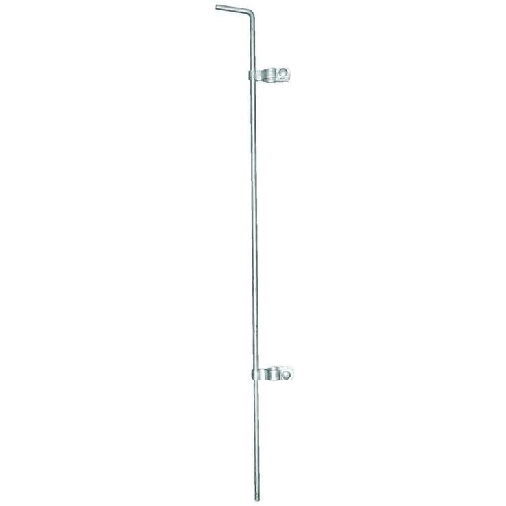 Everbilt 36 in. Galvanized Steel Chain Link Fence Cane Bolt Assembly