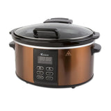 6 Qt. Copper Electric Digital Slow Cooker