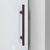 DreamLine Enigma-XO 68-72 in. W x 76 in. H Fully Frameless Sliding Shower Door in Oil Rubbed Bronze