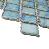 Merola Tile Hudson Tangier Marine 12 in. x 12 in. Porcelain Mosaic Tile (10.96 sq. ft. / Case)