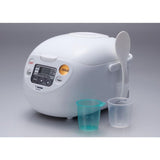 Micom 5-Cup Cool White Rice Cooker and Warmer with Built-In Timer