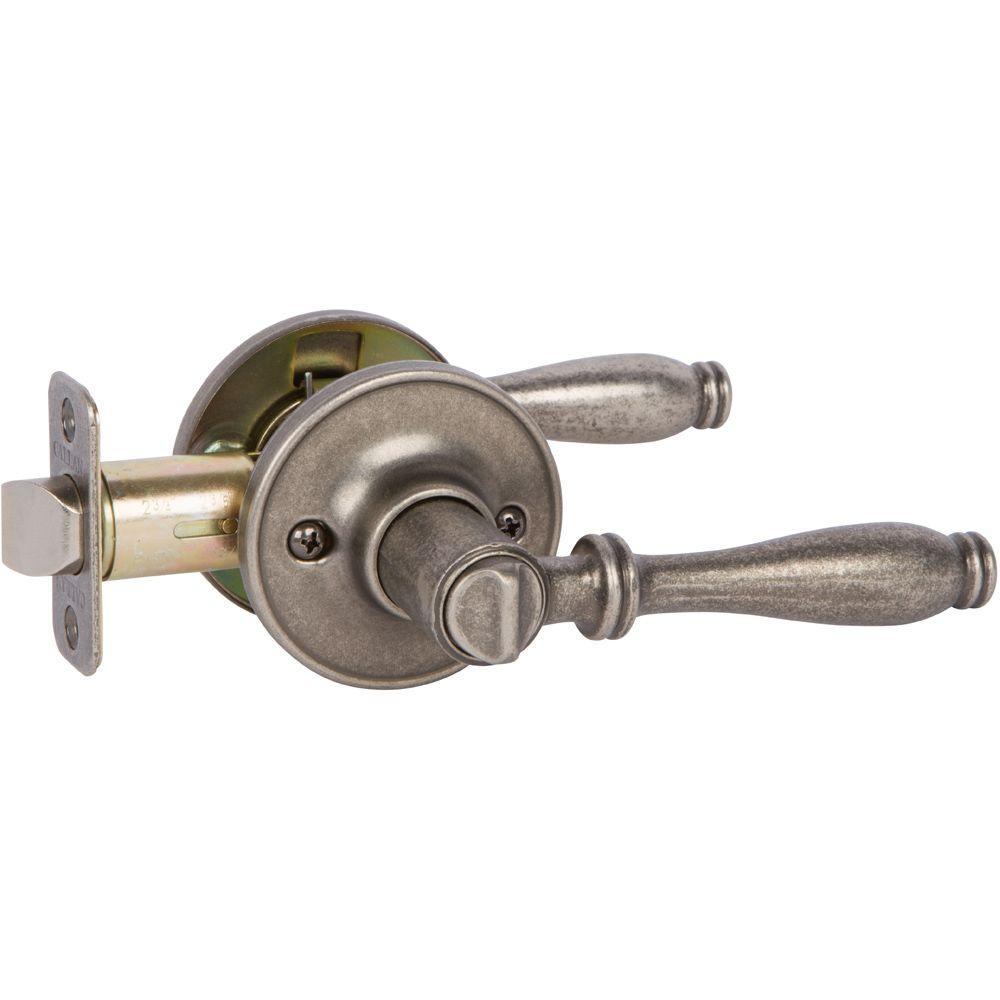 Callan Silona Edged Oil Rubbed Bronze Bed/Bath Door Lever - Super Arbor