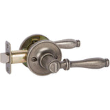 Callan Silona Edged Oil Rubbed Bronze Bed/Bath Door Lever - Super Arbor
