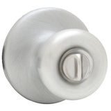 Tylo Satin Chrome Bed/Bath Door Knob - Super Arbor