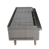 60 in. Gas Cooktop Charbroiler in Stainless Steel with 5 Burners