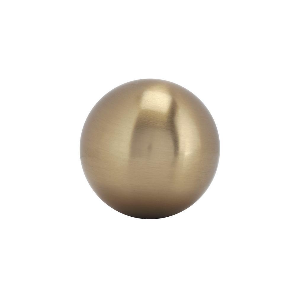 Classic 1-9/16 in. (25 mm) Champagne Bronze Cabinet Knob - Super Arbor