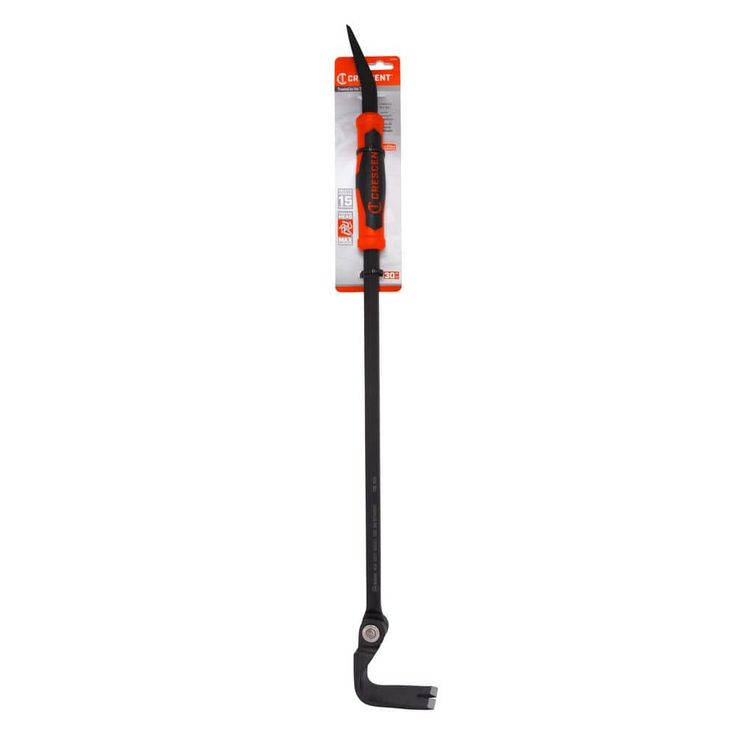 Crescent 30 in. Indexing Head Demo Pry Bar with Grip