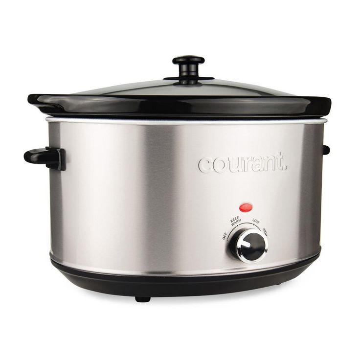 8.5 Qt. Stainless Steel Slow Cooker with Temperature Settings
