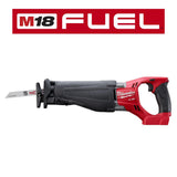 M18 FUEL 18-Volt Lithium-Ion Brushless Cordless SAWZALL Reciprocating Saw (Tool-Only) - Super Arbor