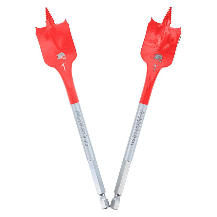 1 in. x 6 in. SPEEDemon Spade Bit (2-Pack) - Super Arbor
