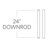 72 in. Oil Rubbed Bronze Extension Downrod