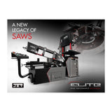 8 in. x 13 in Metalworking Variable Speed Mitering Bandsaw 1-1/2 HP, 115/230-Volt, 1Ph