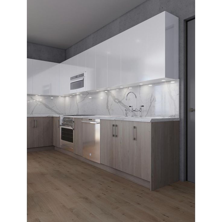 Ready to Assemble Standard 18 in. x 34-1/2 in. x 24 in. Drawer Base Cabinet in Grey Nordic Wood