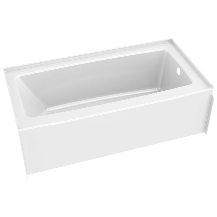 Classic 500 60 in. x 30 in. Soaking Bathtub with Right Drain in High Gloss White
