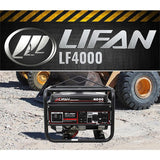 LIFAN Pro Series 4,000/3,500-Watt Gasoline Powered Portable Generator