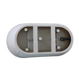 Colombes 67 in. Acrylic Flatbottom Freestanding Bathtub in White - Super Arbor