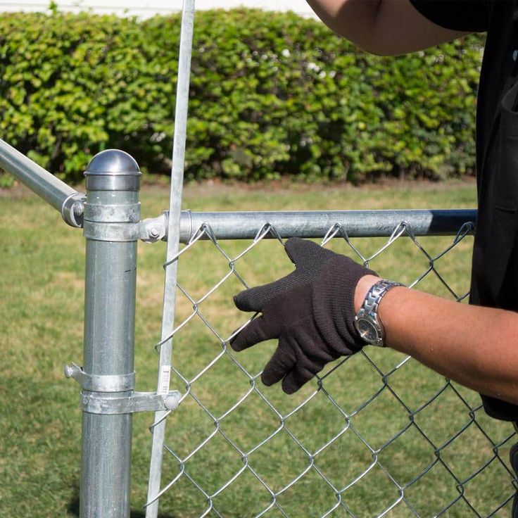 Everbilt Chain Link Fence 70 in. Galvanized Steel Tension Bar