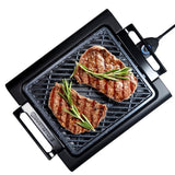 234 sq. in. Triple Layer Titanium and Diamond Infused Coating Non-Stick Smoke-Less Electric Indoor Grill and Griddle