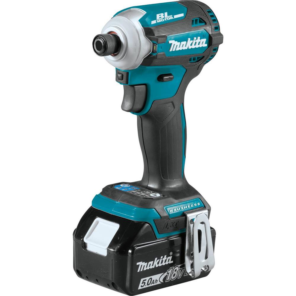18-Volt LXT Brushless 4-Speed Impact Driver Kit with Impact XPS Insert Bit Holder and ImpactXPS 1 in. Insert Bit, 5-Pack - Super Arbor