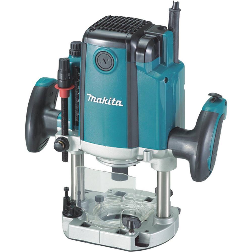15-Amp 3-1/4 HP Corded Plunge Router - Super Arbor
