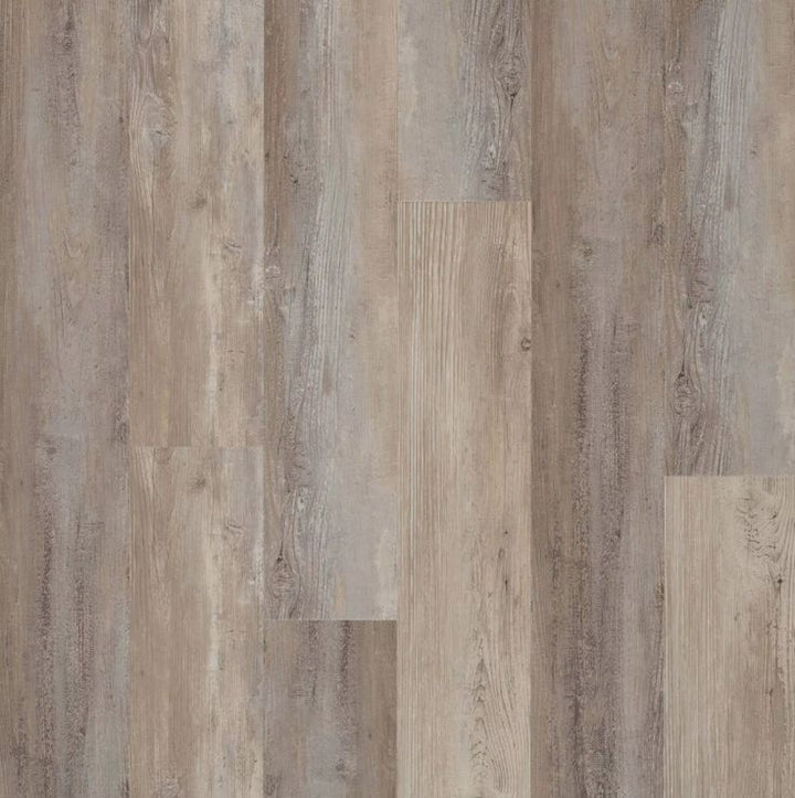 Mountain White Rigid Core Luxury Vinyl Plank - Cork Back