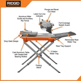 RIDGID 12 Amp Corded 8 in. Tile Saw with Extended Rip